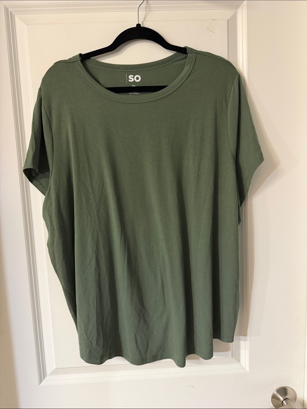 SO Olive Green Short Sleeve Tee